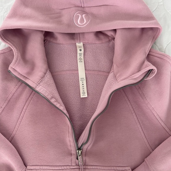Lululemon Mauve Half-Zip Hoodie - Picture 2 of 5